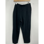 Jessica Simpson Womans  Pull On Casual Capri Pants Large Navy Photo 1