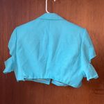 Cosplay Turquoise crop blazer Size 10 Photo 5