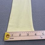 Forever 21 NWT  Leggings M Womens Yellow Long Pistachio Ribbed Seamless Stretch Photo 6