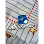 Mickey Mouse LTD Est 1928 Bandana Scarf Hankerchief Red Stars Blue Stripes White Photo 5