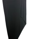 BCBGMAXAZRIA Mercer Jersey Ribbed Asymmetrical Wrap Skirt Black XXS Photo 5