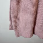 ZARA  Blush Pink Oversized Chunky‎ Turtleneck Sweater Medium Photo 2