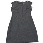 Newport News  grey curve hugging dress Photo 0