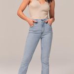 Abercrombie & Fitch Abercrombie Ultra High Rise Slim Straight Jean Photo 1