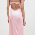 ZARA Pink Midi Dress Photo 1