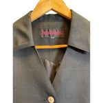 Vintage Tom and Linda Platt Luxury Fashion Lable, Black Button Dress, Flare Hem Photo 4