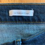 frame denim Frame Le Garçon Crop Boyfriend Distressed in Covant Wash Jeans Size 34 Photo 2
