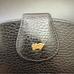 BRAUN BUFFEL Germany Black Genuine Leather Bifold Framed Kisslock Coin Wallet Photo 14