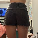 PacSun  Ripped Black Jean Shorts Photo 1
