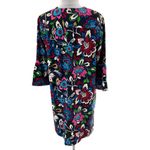 NWT Jude Connally Kerry dress fall chintz navy floral sz M Blue Size M Photo 3