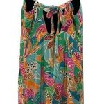 Hurley floral bahaia tie back slip dress. Size Medium Photo 3