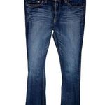 Rag and Bone  Women's Bootcut Jeans Size 27 Dark Blue Low Rise Denim Photo 0