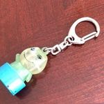 Vintage Pat. P Japanese Keychain Green Photo 0