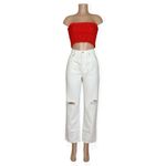 Hill House Scallop Lace June Nap Top, Poppy Red, XS Photo 9