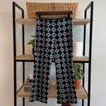 Maeve Anthropologie The Margot Knit Jacquard Pull On Kick Flare Ankle Pants, XS Photo 1