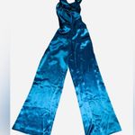 Aidan Mattox Satin Cowl Neck Jumpsuit Size 2 Photo 8