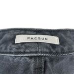 PacSun High Rise Distressed Festival Denim Shorts in Black Size 27 Photo 7