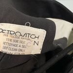 Petrovitch & Robinson Paris Designer Black Classic Cocktail Dress Photo 4