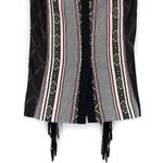 BYRON LARS Beauty Mark Finge Pencil Shirt Black Cream Red 0 Photo 9