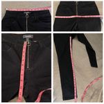 Modcloth By All Means Exposed Zip Skinny Jeans High Waist Dark Blue Indigo M Photo 10