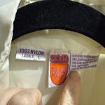 Vtg 70’s SKYR 100% Nylon Off White Water Proof Rain Jacket Shirt Large Photo 1