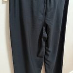 A New Day crepe pleated high rise trousers work pants size 6 NWT black straight Photo 5