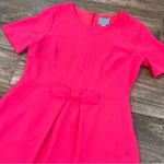 CeCe  Cynthia Steffe Lovely Pink BOW Lily Tiered Mini Cocktail Dress Size 10 #125 Photo 7