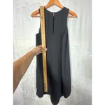 BB Dakota  Dress Small Black NEW A Line Sleeveless Layered Look Lined Photo 7