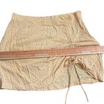 Amuse Society  Yellow Floral Mini Skirt Photo 3