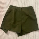 Blue Blush Wrap Olive Mini Skort Photo 1