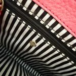 Kate Spade | Lola Avenue Lia Leather Satchel Messenger Bag Hot Coral Pink Photo 7