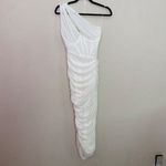 House Of CB    'Valentina' Ivory white‎ Asymmetric Cutout Midi Dress NWOT Size S Photo 3
