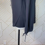 Joseph  Carlotta Georgette Stretch Blouse Black‎ Photo 8