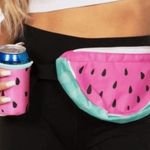 Ulta Beauty Pink and Green Watermelon Bag Photo 0