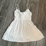 Roxy Womens  viscose blend white tank sundress extra small XS EUC summer dress Photo 4
