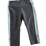 Marika Sport Marika Women’s Active Leggings – Size L (12-14) Gray/Aqua Yoga Pants Photo 0