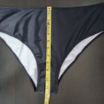 Beachsissi  Black and Gold Floral Print Tankini Swimsuit NWT Size Large Photo 7