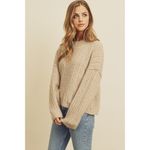 Dress Forum CLEARANCE SALE -The Hills Mock Neck Pullover Sweater Photo 2