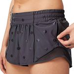 Lululemon RARE Hotty Hot Short Polka Dot Logo Photo 0