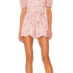 Saylor  Shawn Romper in Vermillion I REVOLVE Photo 1