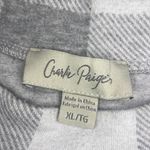 Charlie Paige Womens  Grey Buffalo Plaid Tunic - XL Photo 5