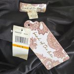 Band of Gypsies BAND OF THE FREE Girl Crush Stretch Velvet Midi Slip Dress Black NWT Small Photo 11