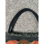 vintage handmade quilted patchwork textured large tote bag purse boho multi Brown Photo 7