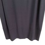 Eileen Fisher  Navy Blue Scoop Neck Keyhole Back Sheath Pull Over Dress Womens M Photo 3