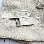 Loft Faux Shearling Sherpa Moto Jacket Photo 8