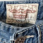 Big star Buckle Orion Low Rise Embellished Western Bootcut Denim Jeans Size 29R Photo 2