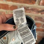 Mother The Thrasher Flood Straight High Rise Jeans in C’est La Vie, 26 Blue Photo 10