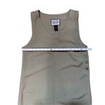 Vintage Directives Olive green sleeveless maxi dress lyocell sz S Photo 4