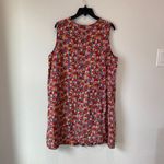 Westbound Vintage Linen Blend Floral Button Front Dress Size XL Photo 5