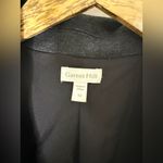 Garnet Hill  Single Button Blazer Dark Gray‎ Size 14 Photo 2